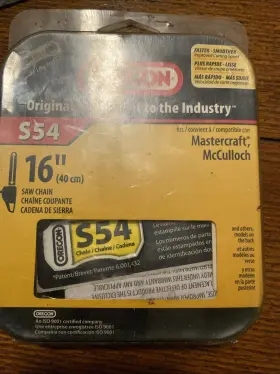 Oregon 036577000488 S54 16 Inch Chainsaw Chain