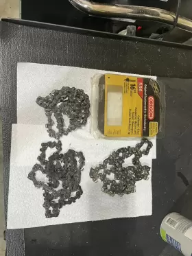 Oregon 036577000501 Set Of 3 S56 Advancecut 16-inch Chainsaw Chain With Tool