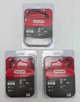 Oregon 036577000525 Advancecut R28 6 Inch Saw Chain 3/8 Low Profile Lot Of 3 Lubritec New