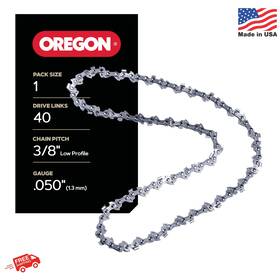 Oregon 036577107187 Pole Saw And Small Chainsaw Chain 3/8 Inch Lp Pitch .050 1.3 Mm Gauge For 1