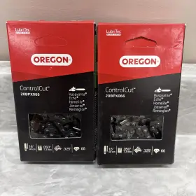 20bpx066g Oregon 036577477716 2 Pack 16 Inch Controlcut Chains .325 Pitch .050 Gauge 66 Dl
