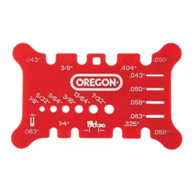 Oregon 036577542209 Pocket Chainsaw Chain Gauge Tool Easy Identification For Maintenance