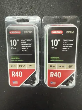 Oregon 036577643029 Low Kickback Chainsaw Chain 10 Inch R40 New Free Shipping