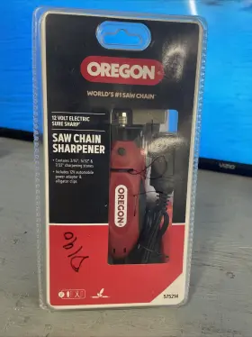 575214 Oregon 036577645030 12-volt Electric Sure Sharp Heavy Duty Handheld Saw Chain Grinder