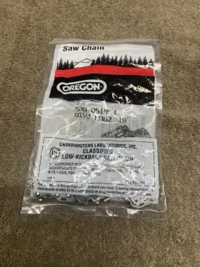 0514423 Oregon 18 Inch Low Kickback Saw Chain Part #91vj No62 - New In Factory Package