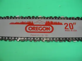 108035 Oregon 20 Inch 3/8 70dl Chainsaw Bar Poulan 2000 2050 2055 2100 2150 2155 2175 2250