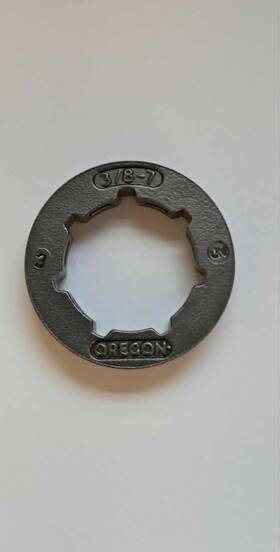 Oregon 11891 3/8 Pitch- 7 Tooth Rim Sprocket Standard Spline #68210