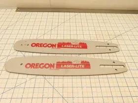 120laxa041 Oregon 12 Inch 47dl Guide Bar Laser Lite 2 Pack Same Number Different End