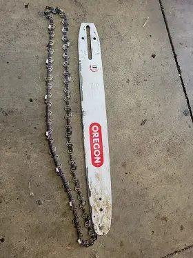 160dget041 Oregon Used Advance Cut Or 504320 16 Inch Bar And Chain Intenz Husqv