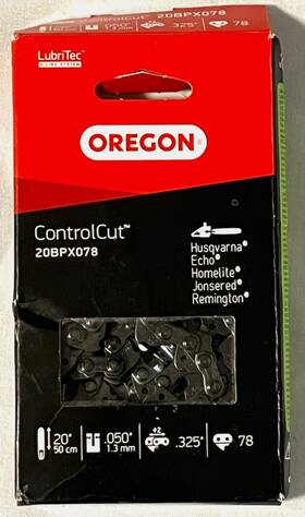 Oregon 20bpx078 Chainsaw 20 Inch Controlcut Chain For Echo Husqvarna Homelite Saw