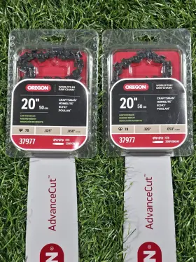 20k041h78-21 Oregon 20 Inch Chainsaw Bar And H78 Chain Fits Echo Craftsman Others Lot Of 2