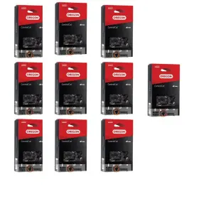 20lpx080g Oregon 10 Pack .325 Inch Low Profile Speedcut Nano Saw Chain .043 Ga. 64 Dl 80t