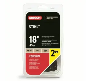 22lpx074 Oregon 2-18 Inch Chains Stihl Ms260 270 280 290 Chainsaw .325 .063
