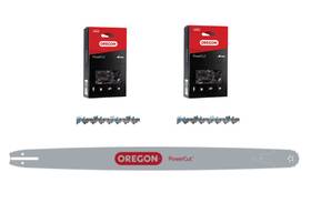 Oregon 363rnfd009 36 Inch Bar And 2x Chains For Husqvarna 1100 2100 2101 / 68lx104g 2