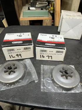 38145x Oregon Lot Of 2 Pro Spur Sprocket 3/8 Inch