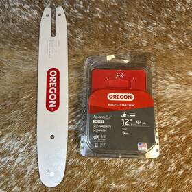 Oregon 540389 12 Inch Double Guard Bar Chain Combo 3/8 Pitch .043 Gauge 44dl New