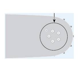 Oregon 553560 Nose Sprocket Kit .325-12 .050 Gauge