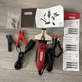 Oregon 585015 12v Sure Sharp Handheld Electric Chainsaw Chain Grinder/sharpener 2-in-1