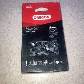 Oregon 72exl068 18 Inch Full Chisel Chain For Jonsered Husqvarna Dolmar More Usa