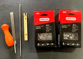 72exl072 Oregon 20 Inch Chain Fits Stihl Ms311 Chainsaw File Guide Sharpening Kit