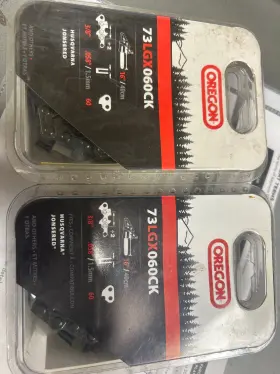73lgx060ck Oregon Lot Of 2 Chainsaw Chain 3/8 Super Guard Std Sdg Clam Shl 16 Inch