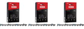 Oregon 75cj093g 3-pack 28 Inch Chains - Powercut 3/8 Pitch .063 Gauge 93dl 3