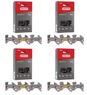 111409-01 Oregon 90f028g 4-pack 6 Inch Chains Fits Remington Branch Wizard 11409-01 - 4