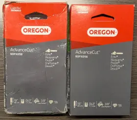 90px056 Oregon 2 Pack 16 Inch Chainsaw Chain 3/8 .043 56dl -