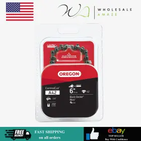 C934807902 Oregon A42 Controlcut Chainsaw Chain 6-inch Saw Fit Black And Decker Alligator Lopper