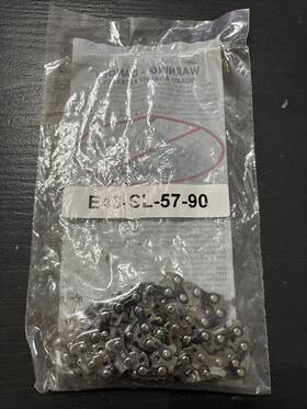 Oregon E43-sl-57-90 Replacement Saw Chain 3/8 Inch 1.1mm 57dl Semi Chisel Advancecut 90px057e