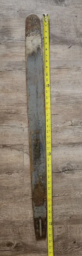H009 Oregon 38.5 Inch Chainsaw Bar Model 404 Pitch
