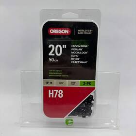 Oregon Hch78t-22fcan New H78 20 Inch Saw Chain 2-pk