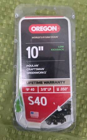 Oregon Hcs40-21b S40 Chainsaw Chain For 10 Inch Bar