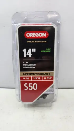 Hcs50 Oregon S50 14 Inch Low Kickback Chainsaw Replacement Chain Stihl Mcculloch Remington