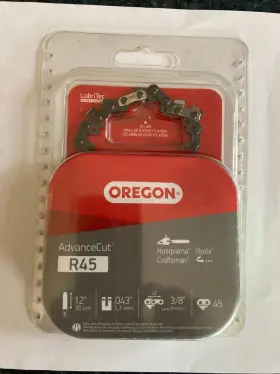 Chain-r45 Oregon Oregonr45 Advance Cut Chainsaw 12 Inch