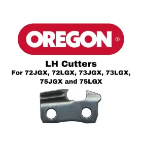 P26197 Oregon Left-hand Cutters 3/8 Inch - 25 Pack High Quality Cutting Tools