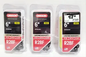 2527-20 Oregon R28f 3 Pack Polesaw Chain For 6 Inch Bar Fits Milwaukee New