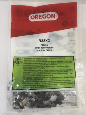 Oregon R33x3 R33 Saw Chain Free Shipping