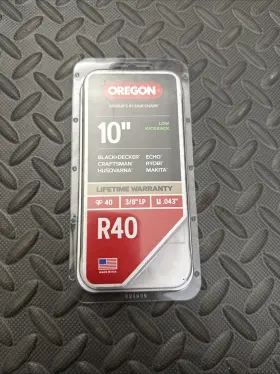 R40-21 Oregon 10 Inch R40 Chainsaw Pole Saw Chain 3/8 Lp .043 Genuine Parts
