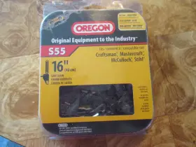 S5521 Oregon New S55 Low Profile 16 Inch Chainsaw Chain 3/8 Pitch 050 Gauge