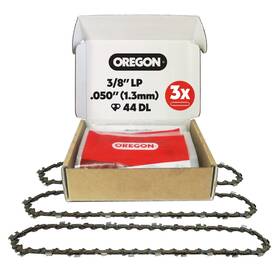 Oregon T44x3 3pack 3/8 Inch Lp Pitch .050 1.3 Mm Gauge Chainsaw Chain For 12 30cm B