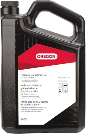 54-059 Oregon Tool 032488540594 Premium Bar And Chain Oil Lubricant For Chainsaws 1 Gallon Bo