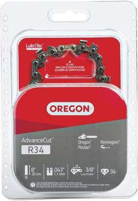 Oregon Tool 445034638677 R34 Advancecut Replacement Chainsaw And Pole Saw Chain