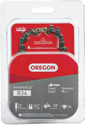 Oregon Tool 445034638677 R34 Advancecut Replacement Chainsaw And Pole Saw Chain