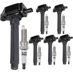 Oyeauto C01010008b Uf648 Ignition Coil Pack 05149168ai And Iridium Spark Plug Set Of 6 Fit For D
