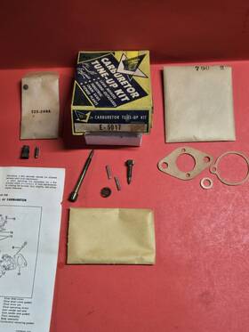 Pacco Tillotson E-5017 Carburetor Kit Aj Aj-46a Aj46a Mercury Mark 6 Wizard Wh6