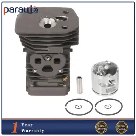 Pa106649p01 Parautostore Fits Husqvarna 455 Rancher 455e 460 Cylinder Piston Kit And Rings Pin Circlip 47mm