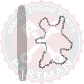 Partman S206381x 20 Inch Bar And Chain For Stihl 028 029 Ms280 Ms290 Ms310 Ms390 .325 .063 81dl D025
