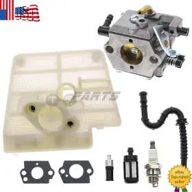 11211200611 Partscollect 710422382423 Carburetor For Stihl Ms260 Ms240 Air Fuel Filter Kit 1121 120 0611 /