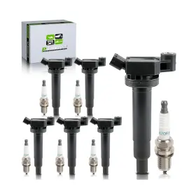 88921393 Partszen Uf267 Ignition Coil Pcak 4589 Spark Plug Fit For Toyota Camry Sienn... Fast Ship